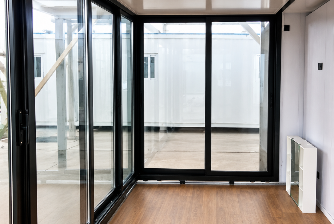 20Ft One-Sided Sliding Container Home – 1 Bedroom – Finish in Just 1 Day