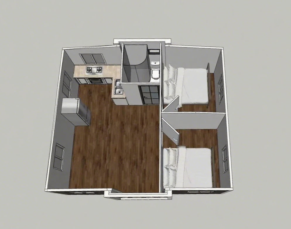 Fast Build Luxury 40ft 20ft Expandable Container House Prefabricated Minimalist America Prefab Mobile House Living Room Bedroom